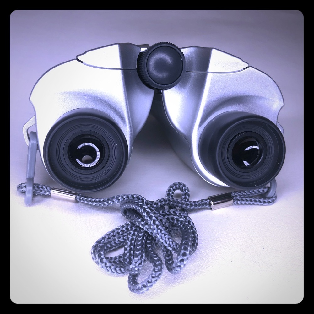 Small binoculars.